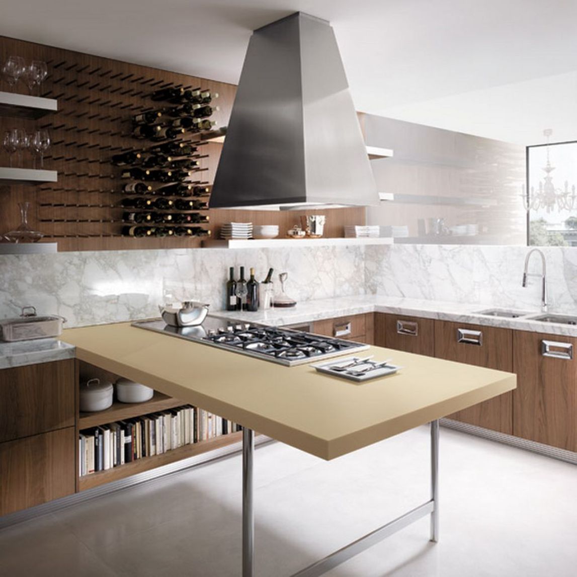 Contoh Desain Kitchen Set Minimalis Modern Modern Kitchen