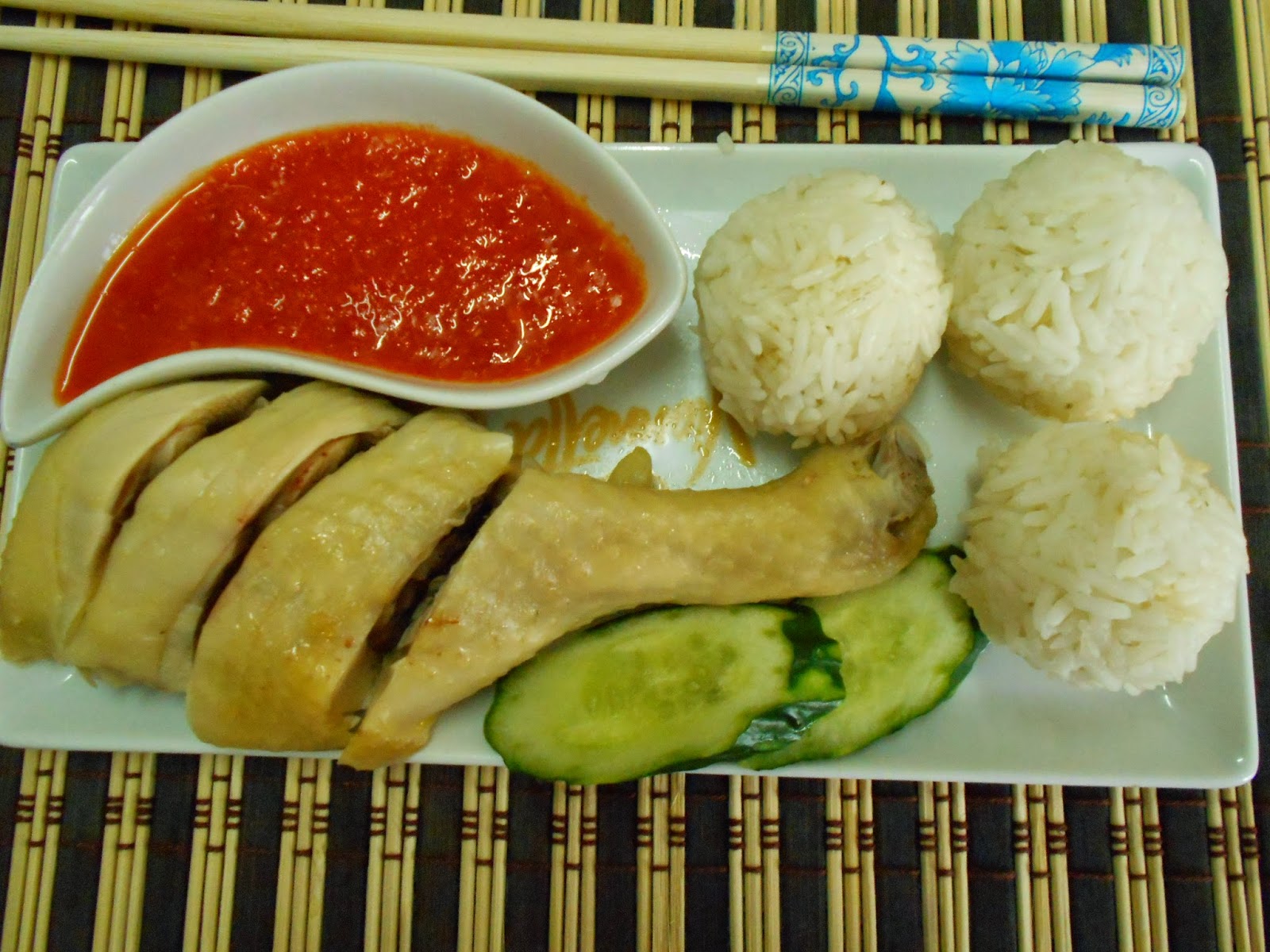 MY LITTLE KITCHEN: CHICKEN RICE BALL