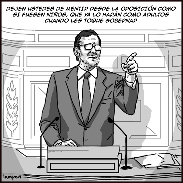 Rajoy recrimina a la oposición