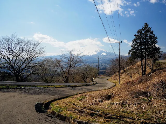 金太郎富士見ライン　富士山