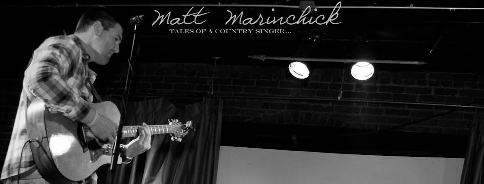 Matt Marinchick: Tales of a Country Singer...