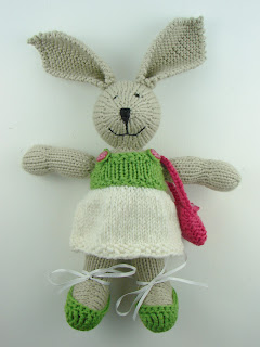 knit bunny dress ballet slippers purse