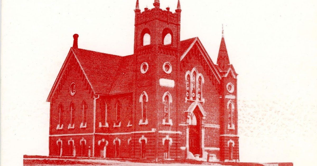 L & P Miles History of "old" First United Methodist Church building