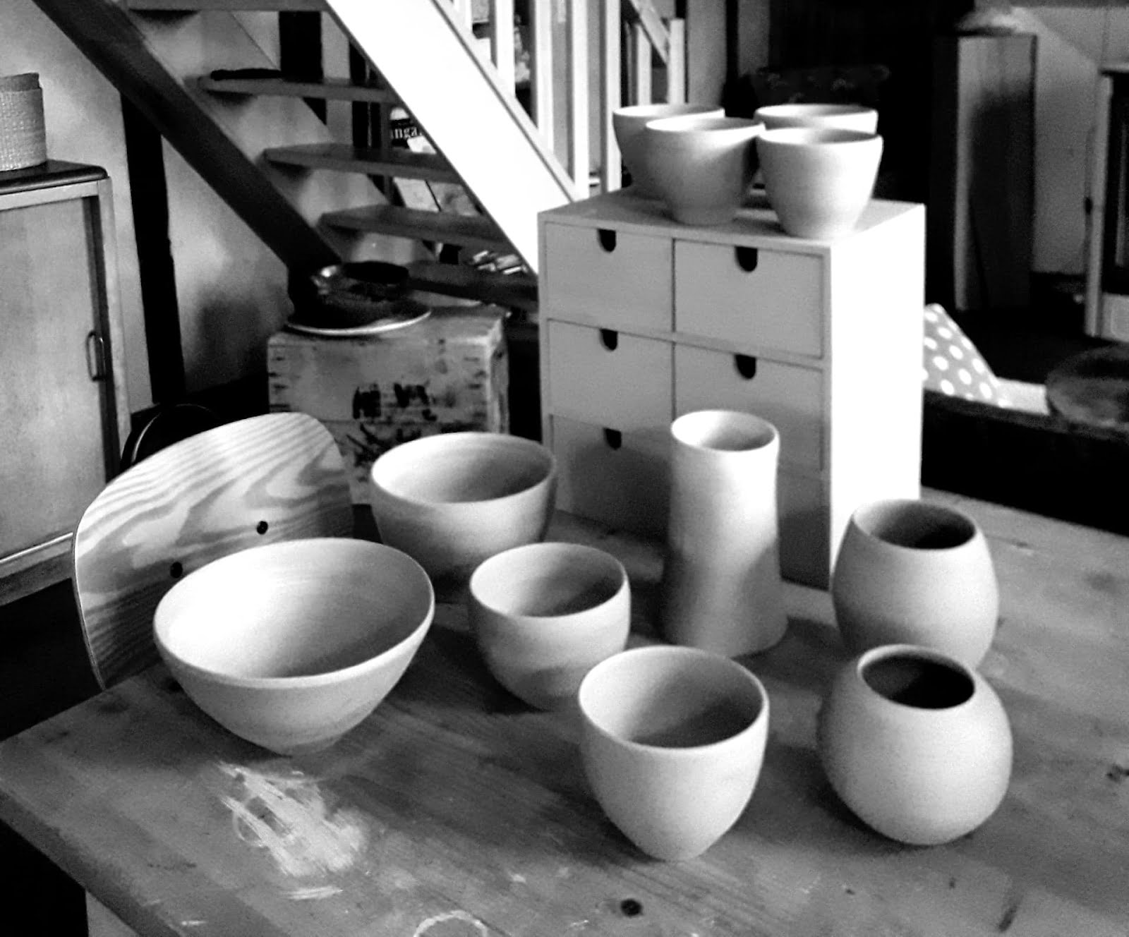 Atelier adultes poterie, venez créer vos bols à l'atelier !