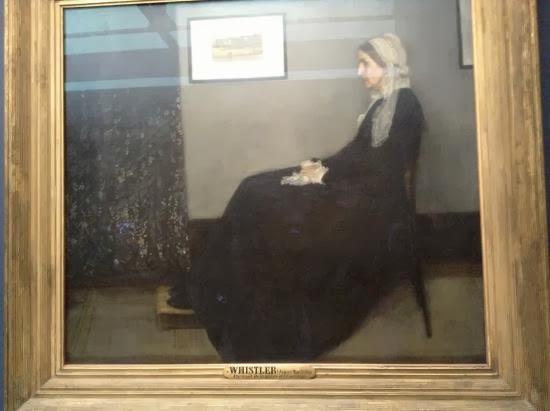 Musée d'Orsay, James Abbott McNeill Whistler, Composición en gris y negro nº1 (La madre del artista) 