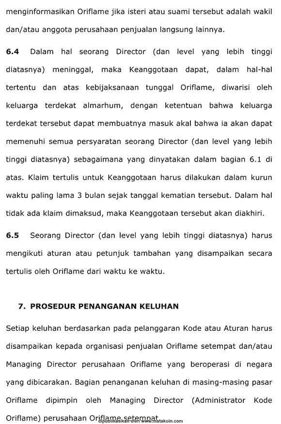 Prosedur Penanganan Keluhan Oriflame prosedur-penanganan-keluhan-oriflame