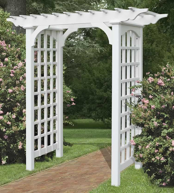 Garden Arbor With Gate | Autumn Weddings Pics