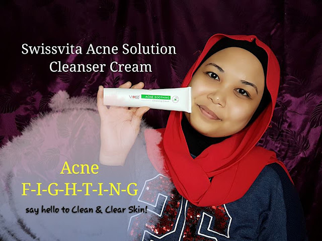 Swissvita Acne Solution Soothing Cleanser Cream Untuk Si Muka Berjerawat Swissvita Acne Solution Soothing Cleanser Cream Untuk Si Muka Berjerawat