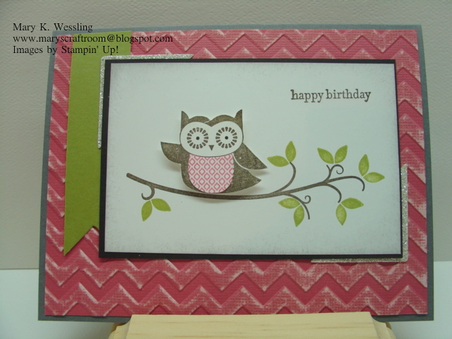 Mary s Craft Room Owl Occasions Happy Birthday