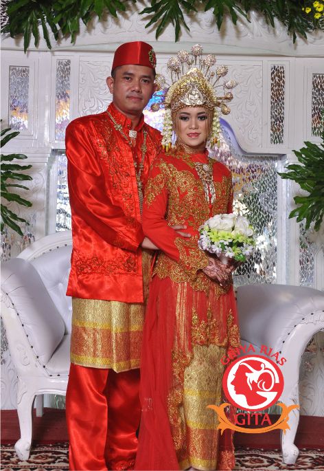 Pengantin Betawi di daerah Halim PK.  GITA SALON