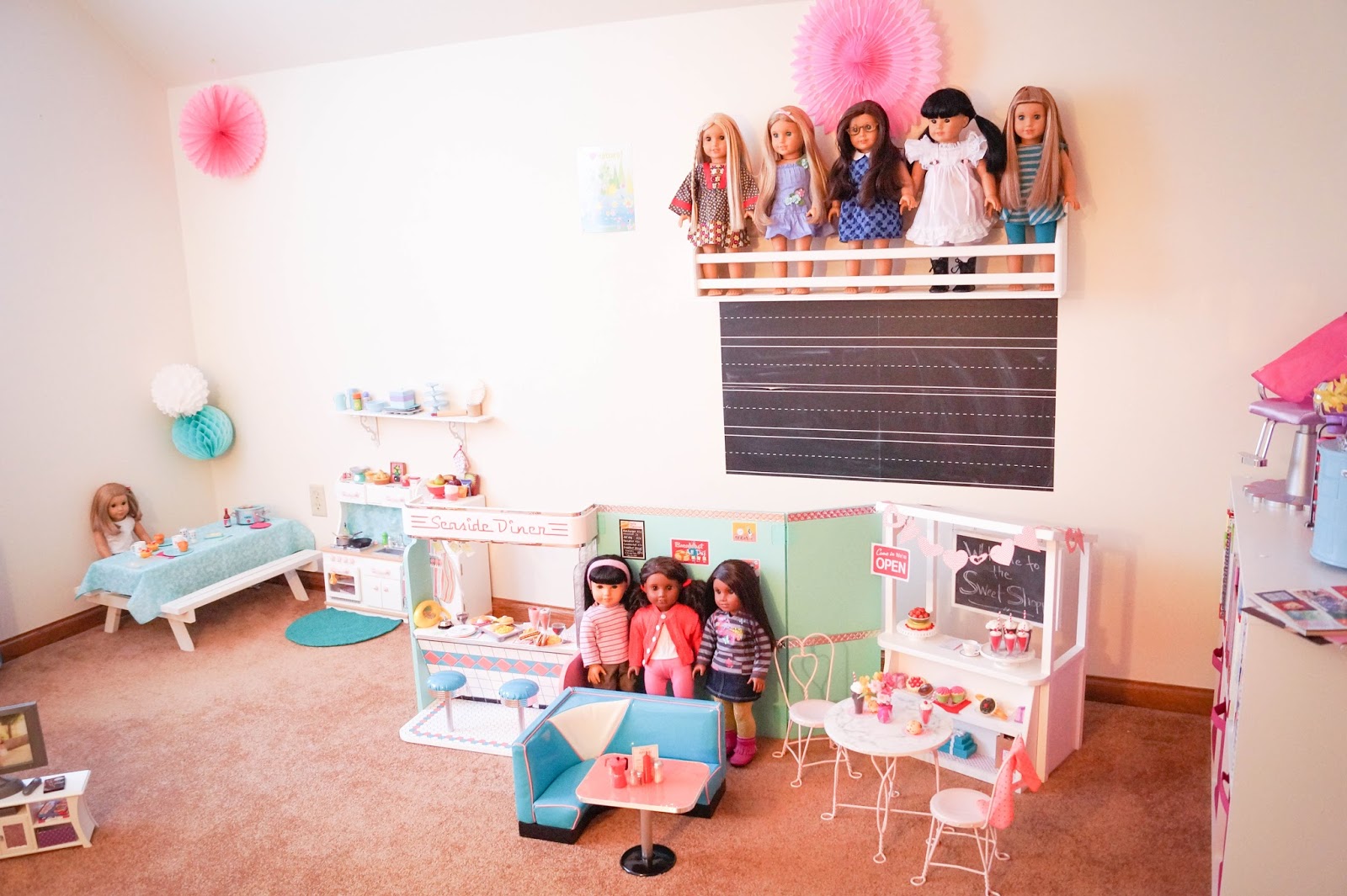 American Girl Doll Play Our American Girl Doll Playroom