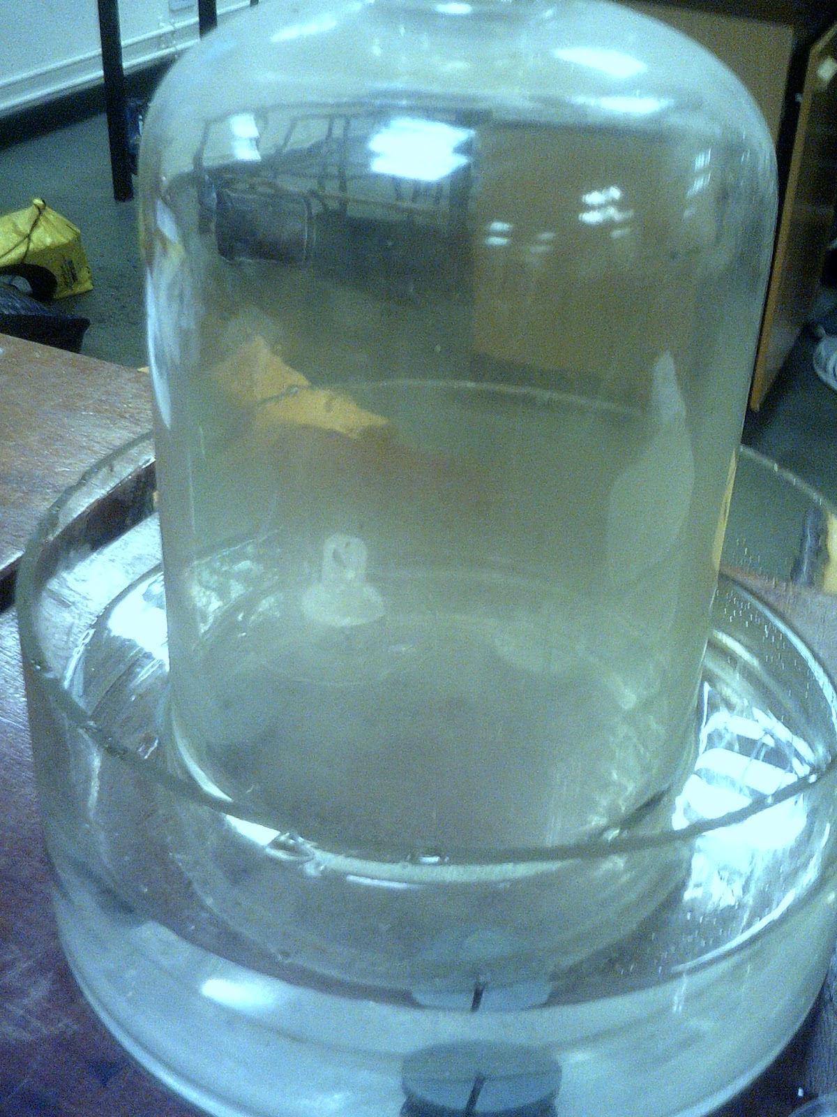 wigton physics Controversial candle and bell jar experiment