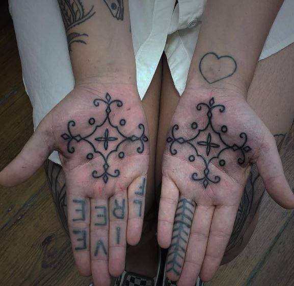 50 Simple Hand Palm Tattoos Designs and Ideas (2018) TattoosBoyGirl