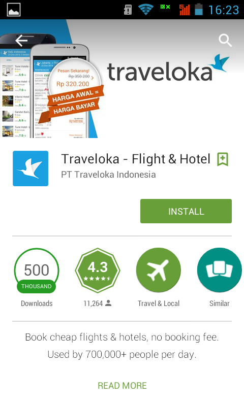 Traveloka for Android