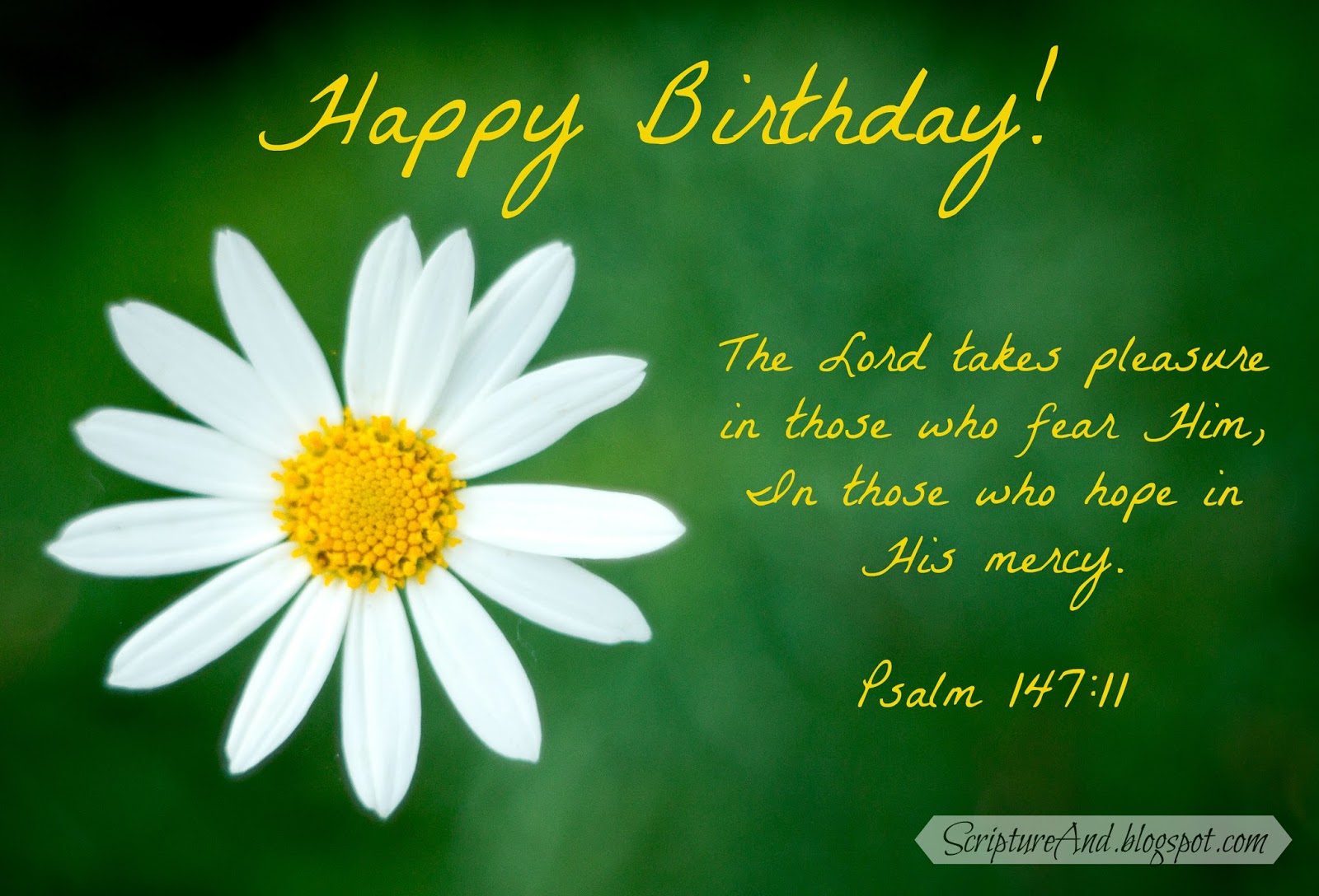 Birthday Wishes To A Friend With Bible Verse - massage for happy birthday