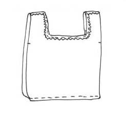 step five sewing tutorial for vintage fabric foldaway market tote