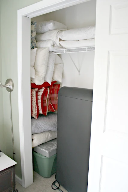 Adding shelves at the end of closet