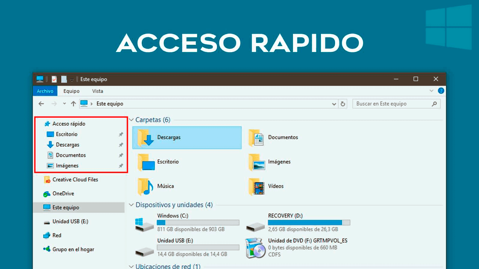 acceso rapido windows 10 acceso rapido windows 10