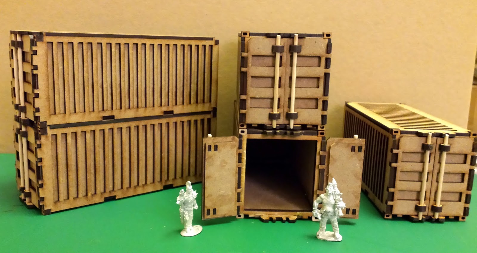 Iron Mammoth's Studio Laser Cut Shipping Container Build