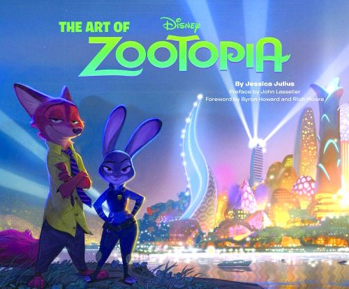 ART書櫃 Book Review 動物方程式 電影設定集 The Art of Zootopia