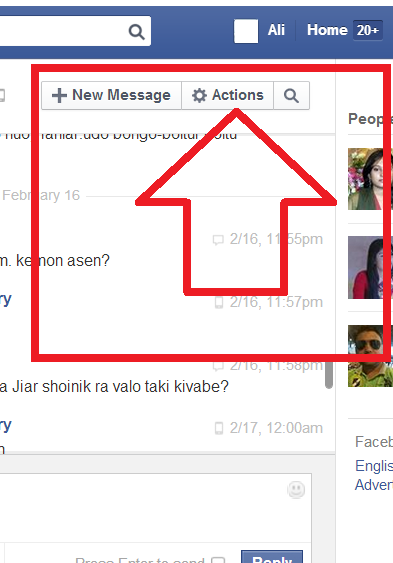 How To Delete Facebook Conversation From Chat Box Dynamic Blogger