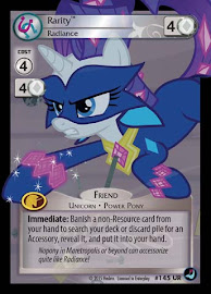My Little Pony Rarity, Radiance High Magic CCG Card