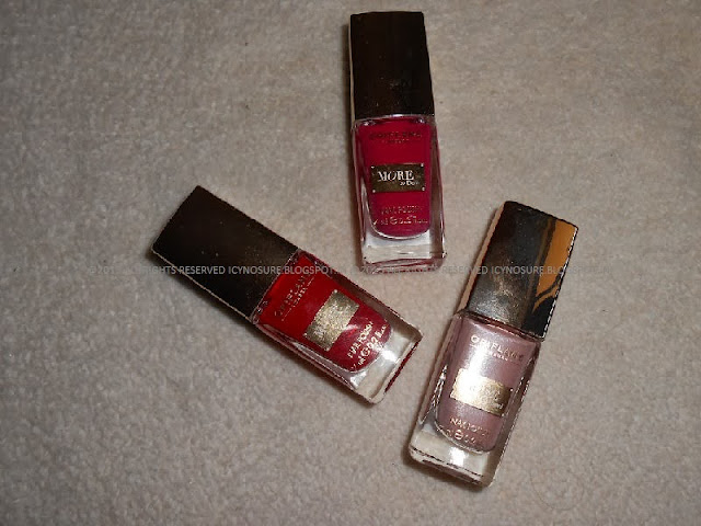 Oriflame More by Demi Nail Polish Haul and Review