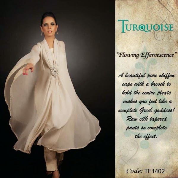 Turqouise New Spring Formal Dresses Collection 2014 For Girls