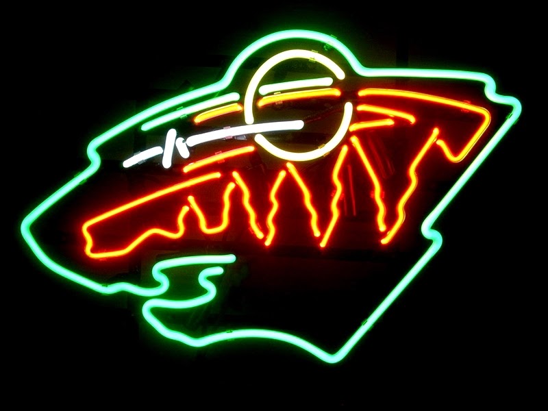 Wiki Neon Sign Blog NHL MINNESOTA WILD BEER BAR CLUB NEON LIGHT SIGN
