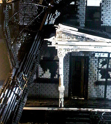 Casas Victorianas hechas a golpe de LEGO
