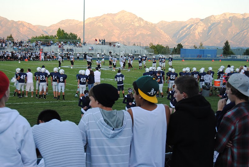 The Nield Family Copper Hills High School Game!