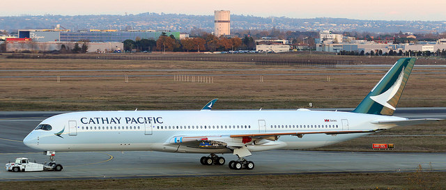 A350 XWB News: 1st A350 delivery for Cathay could be delayed.
