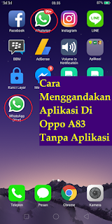Cara Menggandakan Aplikasi Di Oppo A83 Tanpa Aplikasi