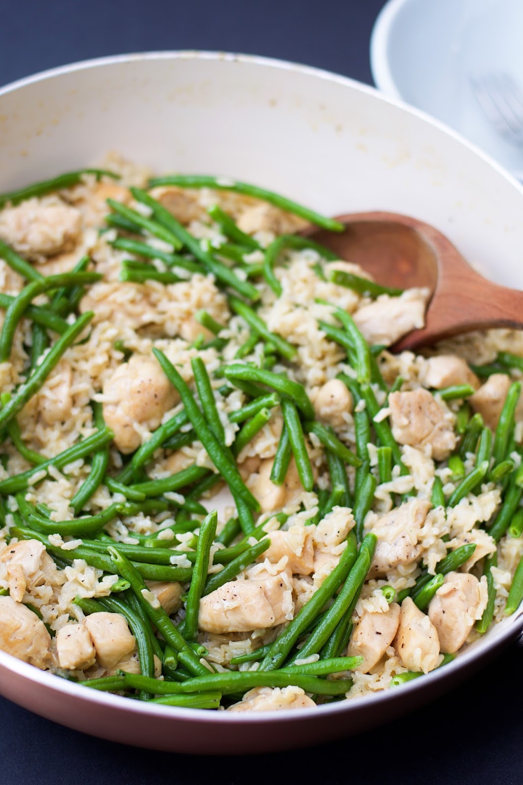 Creamy Garlic Chicken and Green Bean Skillet Recipe The Kitchen Wife