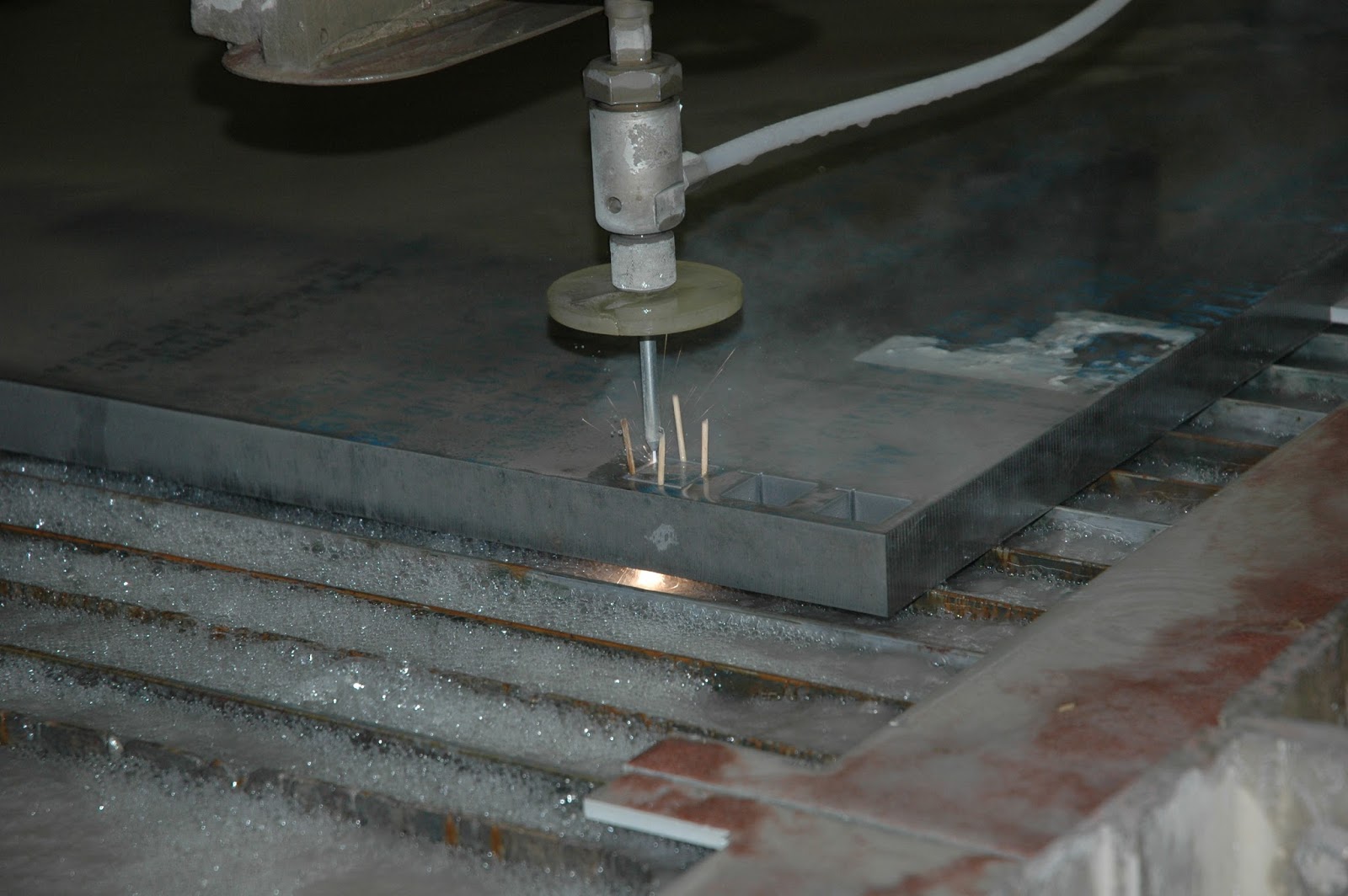 Water Jet Machines by Jet Edge How to Stop Small Parts from Falling