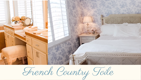 The Daily Connoisseur Master Bedroom And Bathroom Makeover French Country Toile,Tiny Home Interior Design Ideas