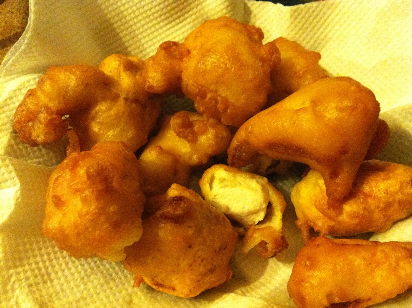 Slutty Kitchen Deep Fried Chicken Balls, with Sweet & Sour Sauce