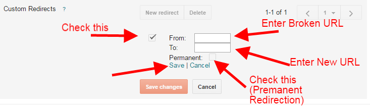 Custom Redirection - Blogger Custom Redirection - Blogger