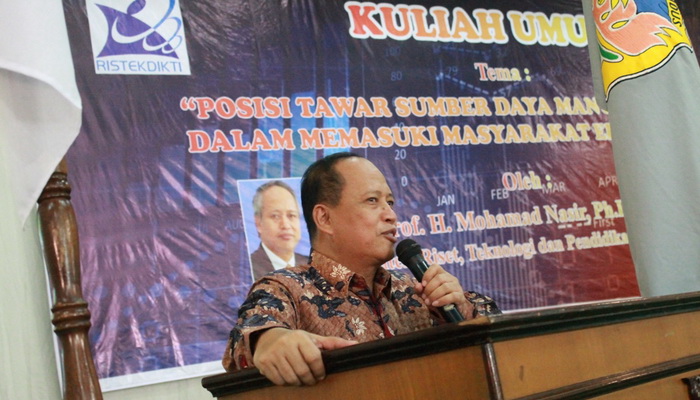 Menristekdikti: Kualitas SDM Harus Ditingkatkan Sambut MEA
