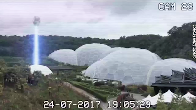 Mystery UFOs Over Cornwall – The Eden Project