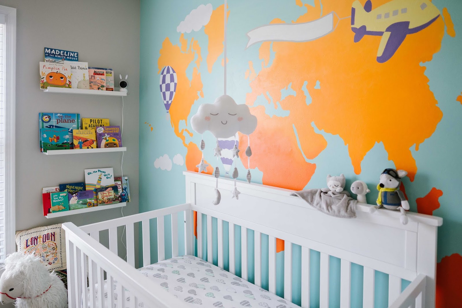 travel themed nursery