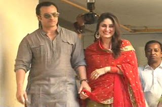 Saif Ali Khan and Kareena Kapoor Photos after the wedding