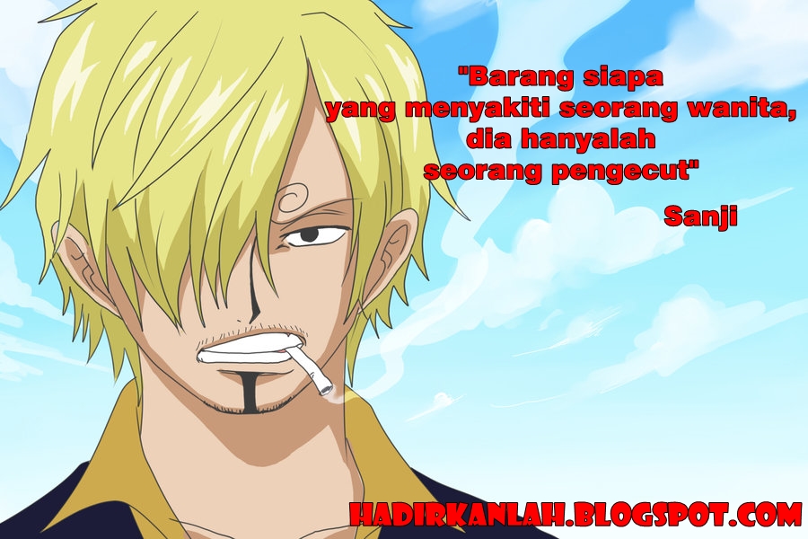 DP BBM Gambar  Kata Bijak Anime One  Piece  Terbaru 2019 