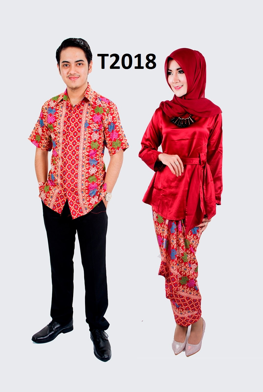 baju batik pasangan setelan rok lilit dan blus terbaru t2018 baju batik pasangan setelan rok lilit dan blus terbaru t2018