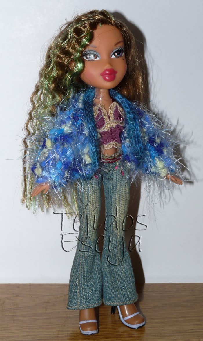 Lanaterapia: Saco de lana para Barbie y Bratz