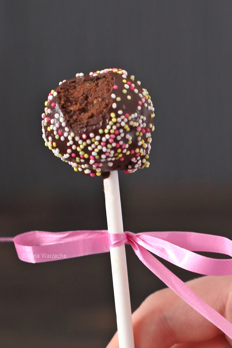 Czekoladowe Cake pops Wiem co jem