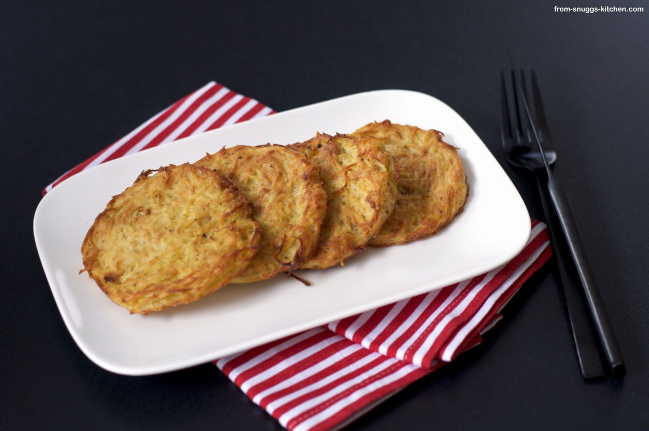 Überraschend gut - Ofen-Kartoffelpuffer - From-Snuggs-Kitchen