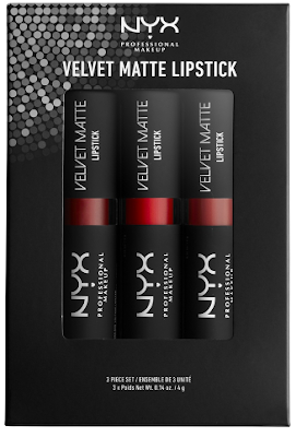 NYX PROFESSIONAL MAKEUP Velvet Matte Lipstick - Set 1