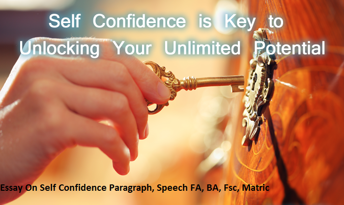 Essay on self confidence