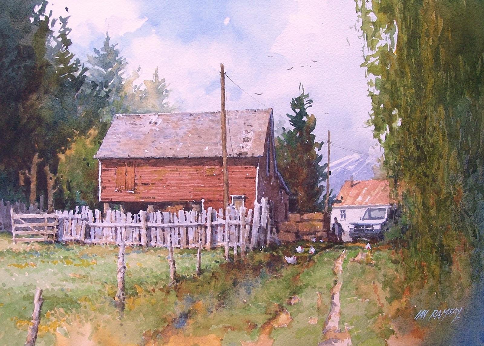 Ian Ramsay Watercolors I have done a great deal of painting over the